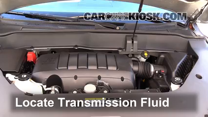 2014 Buick Enclave 3.6L V6 Transmission Fluid Check Fluid Level